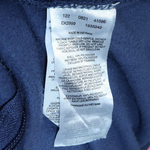 Columbia Womens Blue Fleece Full Zip Jacket Size L Outdoor Wear