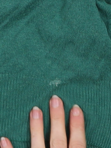 Marks and Spencer Per Una Women's Sea Green Viscose Linen V-Neck Cardigan Size 8
