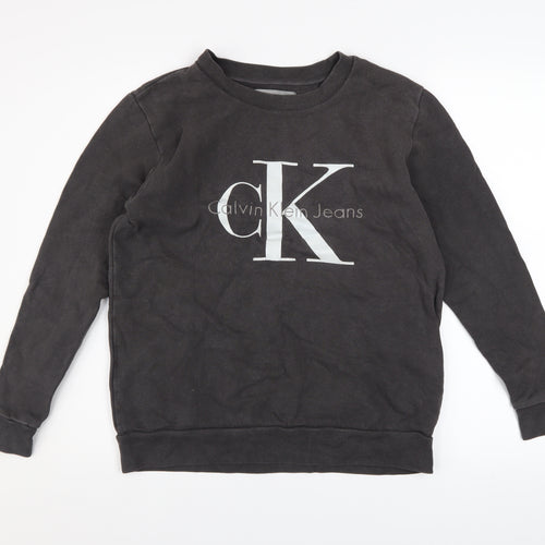 Calvin Klein Jeans Men's Black XS Pullover Sweatshirt
