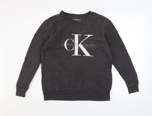 Calvin Klein Jeans Men's Black XS Pullover Sweatshirt