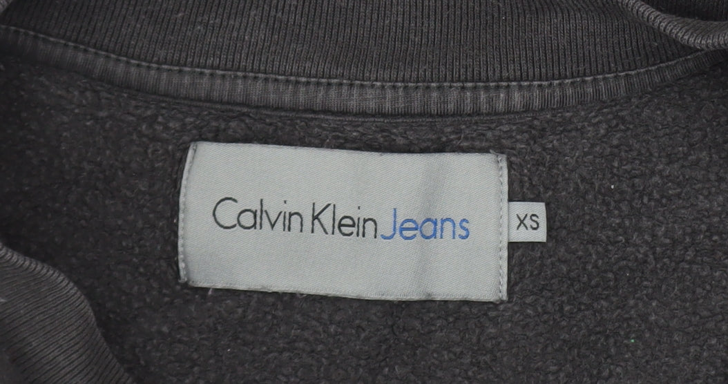 Calvin Klein Jeans Men's Black XS Pullover Sweatshirt