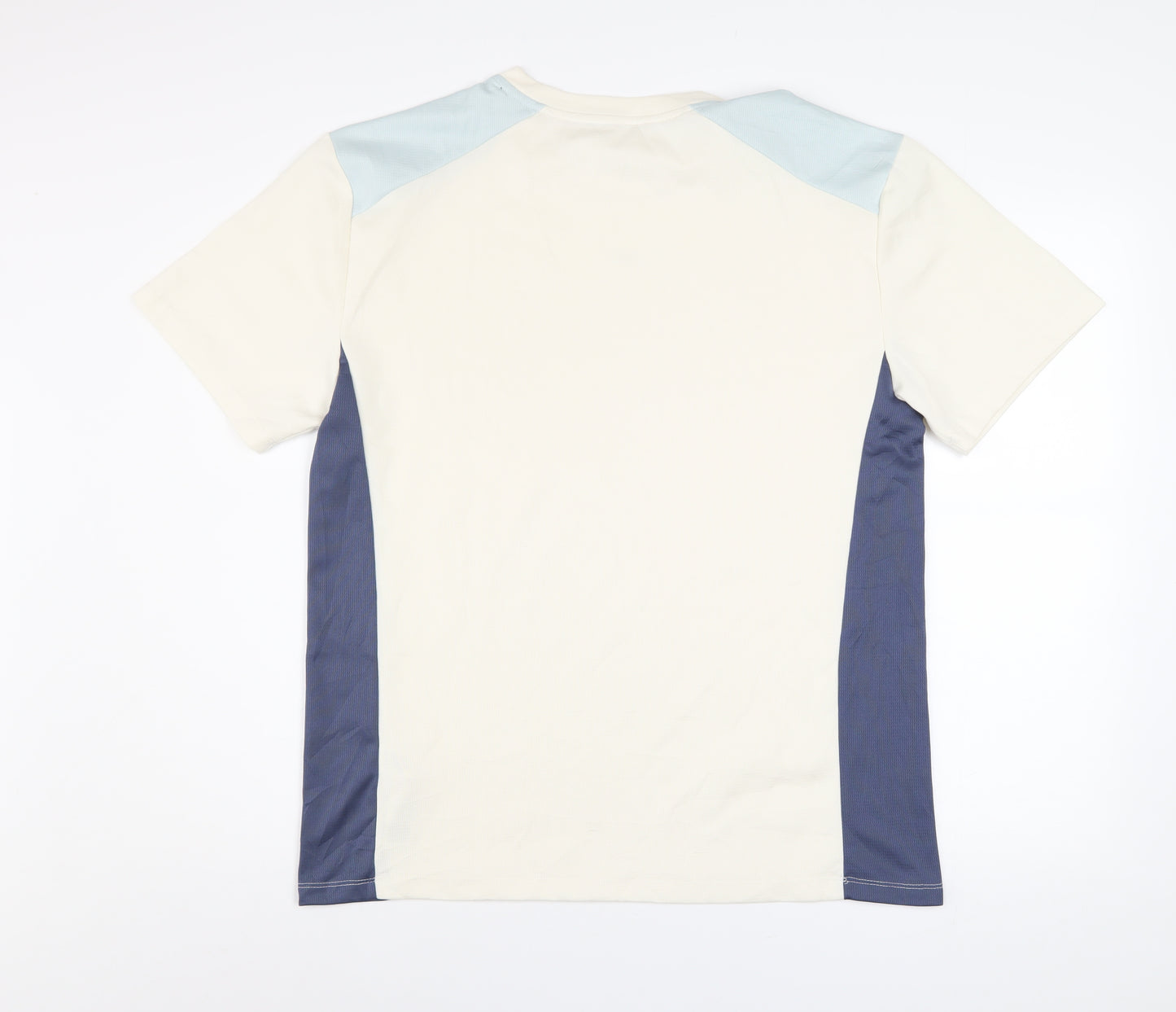 ASOS 4505 Men's Beige Colourblock Athletic T-Shirt Size L