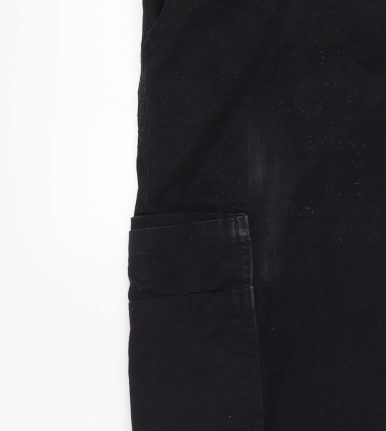 Hab Wears Men's Black Work Cargo Trousers Size 38 Regular Fit