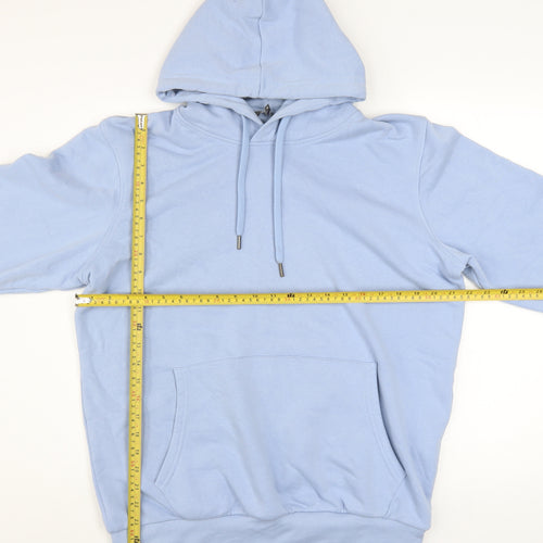 Cotton Traders Men's Blue Pullover Hoodie Size M