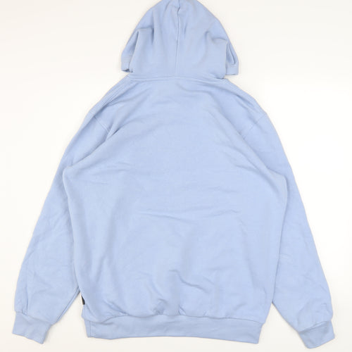 Cotton Traders Men's Blue Pullover Hoodie Size M