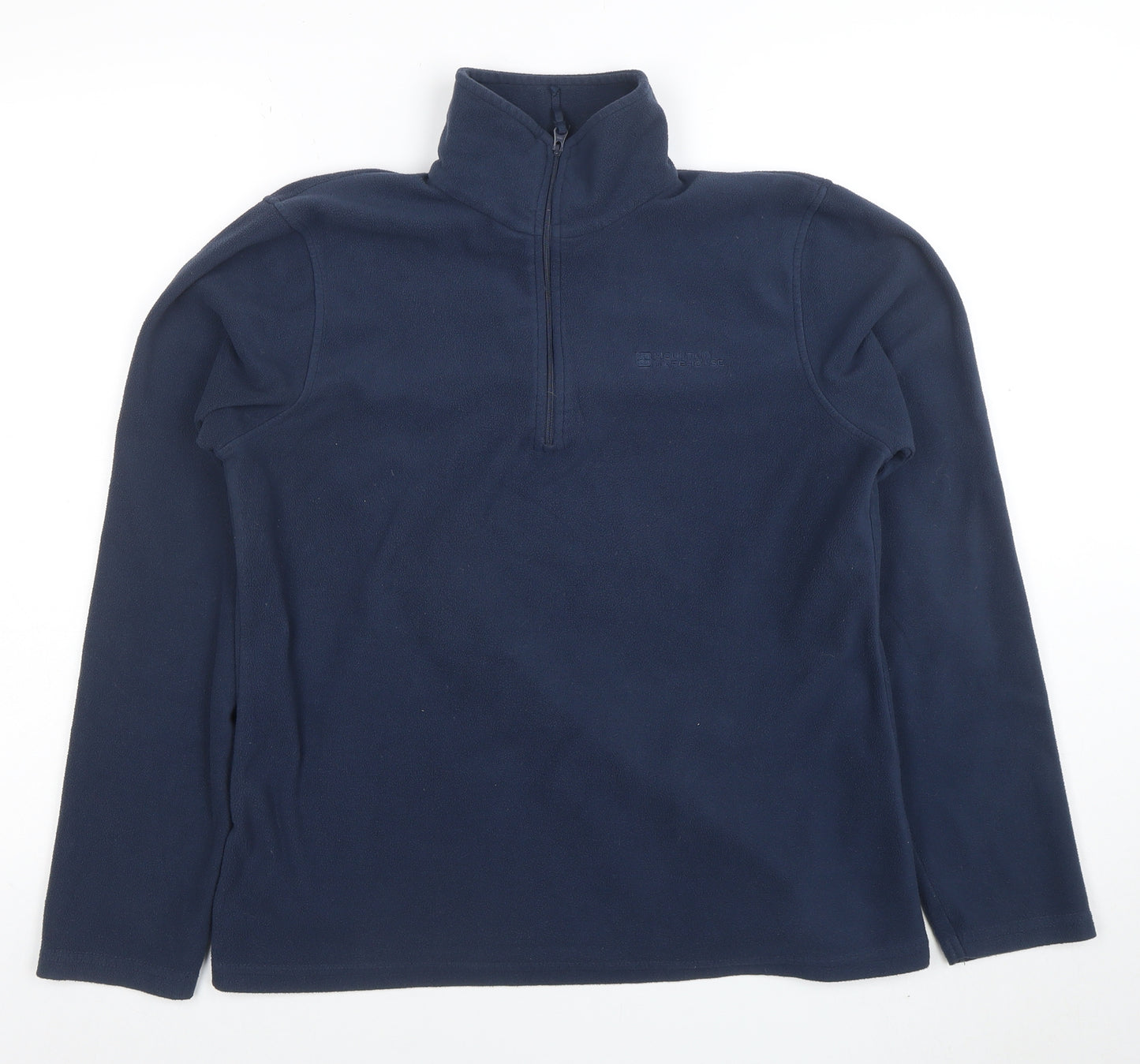 Mountain Warehouse Women's Navy Fleece Pullover 1/2 Zip Size 12