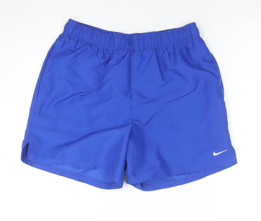 Nike Men's Blue Athletic Running Shorts Size M Quick Dry