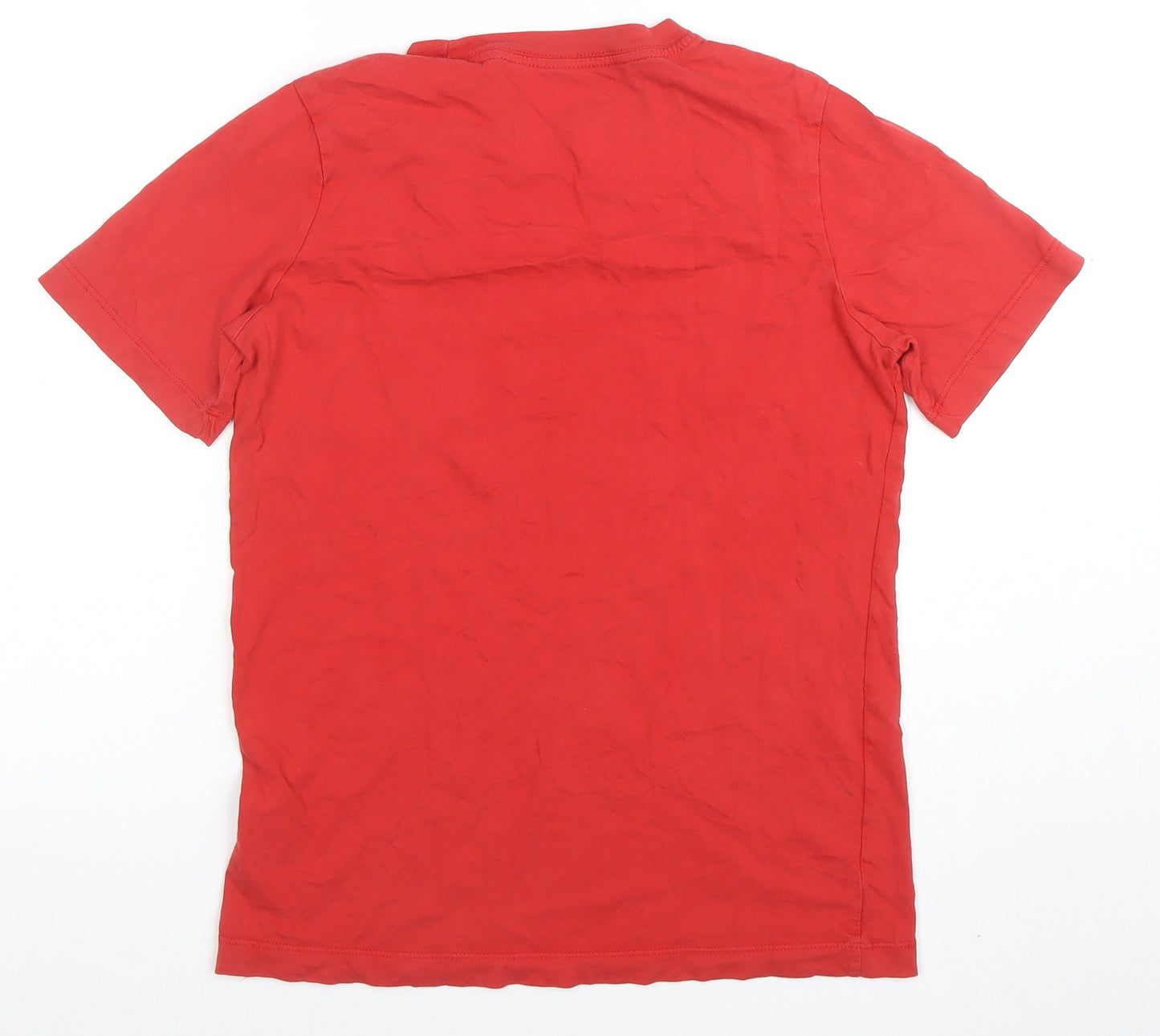 Nike Boys Red XL Short Sleeve Cotton Sports T-Shirt