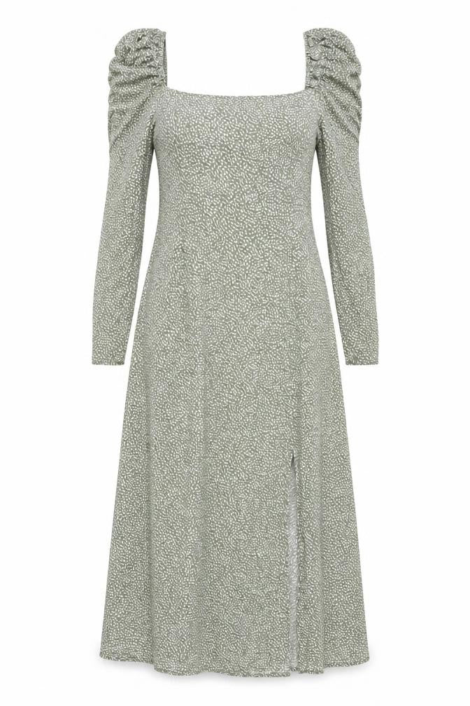Boulder States Women’s Green A-Line Midi Dress Size 12