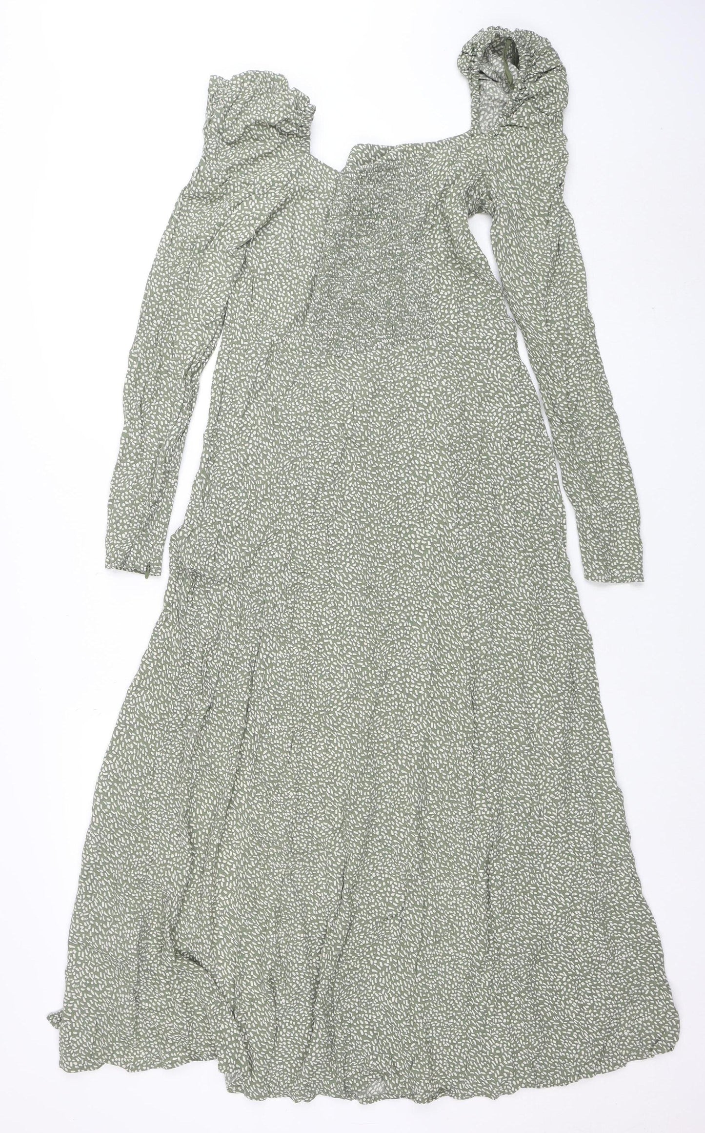 Boulder States Women’s Green A-Line Midi Dress Size 12