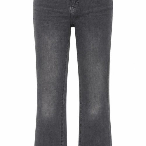 Free People Women’s Grey Stretch Straight Jeans W26 Mid Rise
