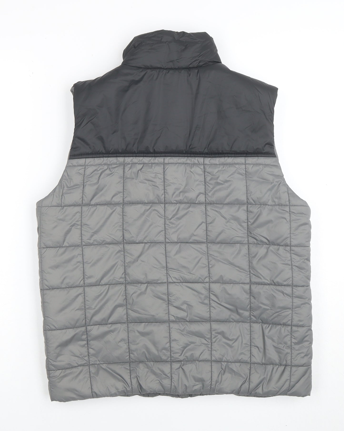 Abercrombie Kids Boys Grey Quilted Puffer Waistcoat 15-16 Years