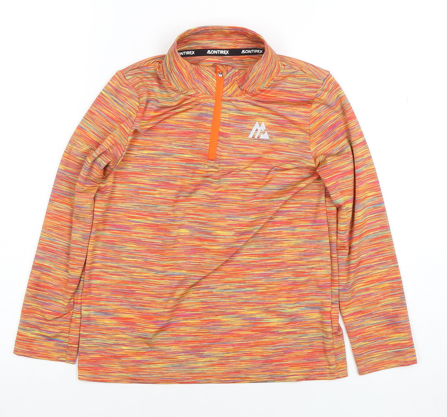 Montirex Boys Multicoloured 1/4 Zip Active Sports Top 6-7 Years
