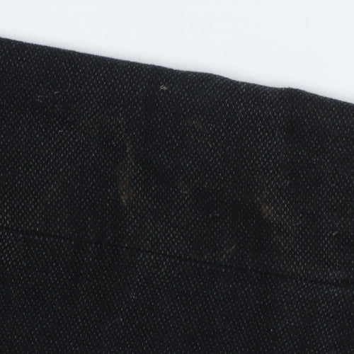 Marks and Spencer Men's Black L Military Jacket Cotton Blend