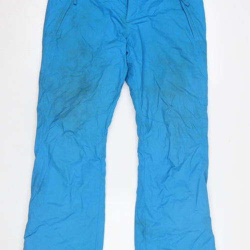 Columbia Men's Blue Regular Fit Waterproof Snow Pants S