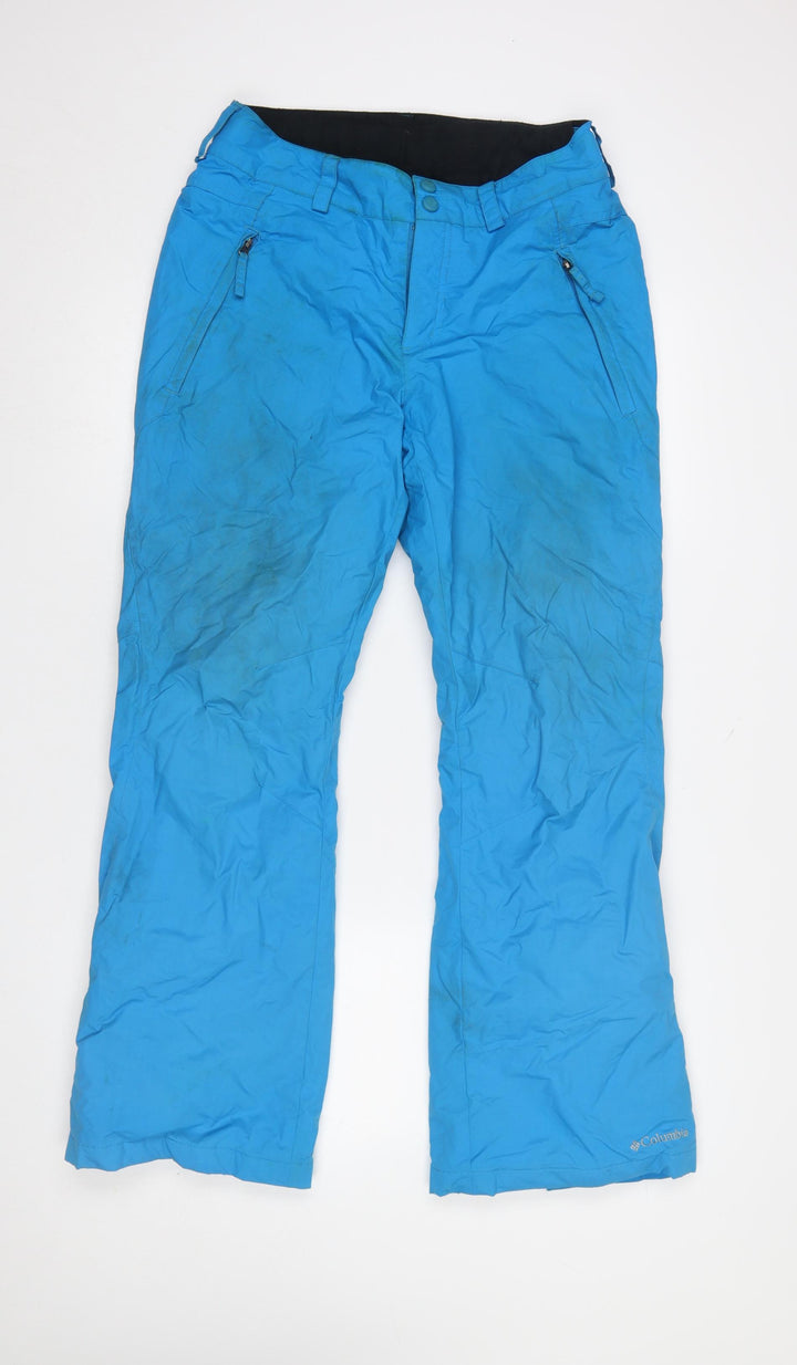 Columbia Men's Blue Regular Fit Waterproof Snow Pants S