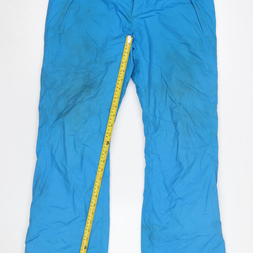 Columbia Men's Blue Regular Fit Waterproof Snow Pants S