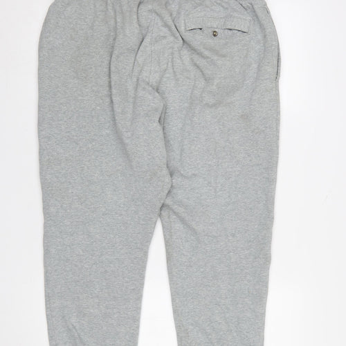 Nike Women's Grey XL Jogger Sweatpants with Logo and Drawstring