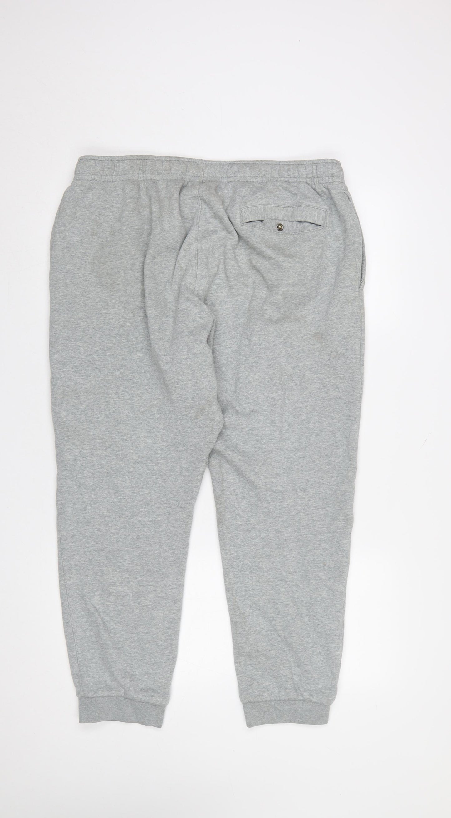 Nike Women's Grey XL Jogger Sweatpants with Logo and Drawstring