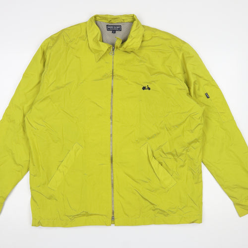 Hope & Glory Men's Green Nylon Windbreaker Jacket Size M