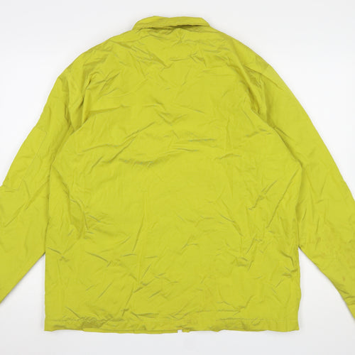 Hope & Glory Men's Green Nylon Windbreaker Jacket Size M