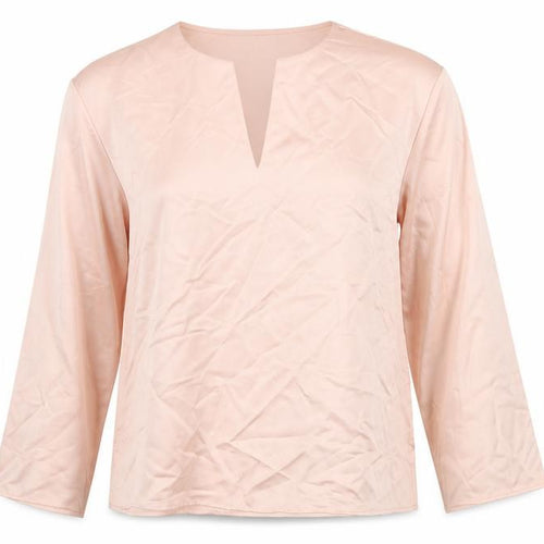 Marks and Spencer Autograph Women Pink Lyocell Blend Tunic Blouse Size 10