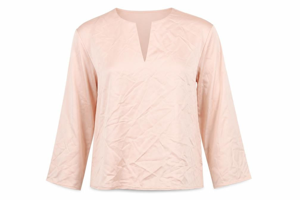 Marks and Spencer Autograph Women Pink Lyocell Blend Tunic Blouse Size 10