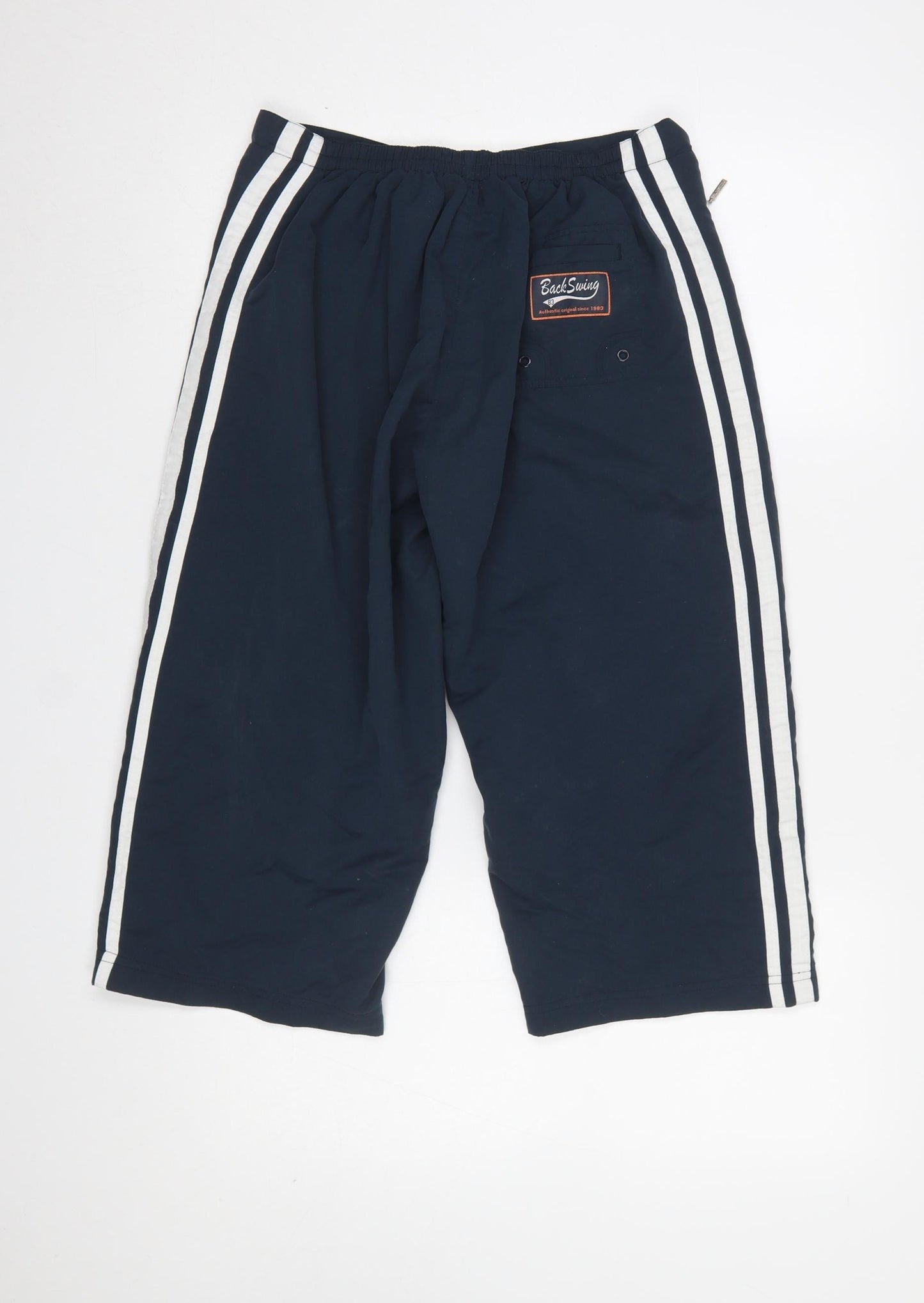 Backswing Womens Blue Size 12 Bermuda Sports Shorts