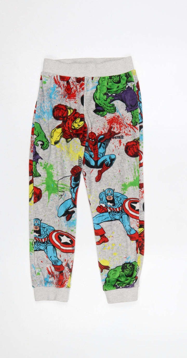 Marvel Boys Multicoloured Superhero Pyjama Pants 8-9 Years