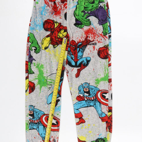 Marvel Boys Multicoloured Superhero Pyjama Pants 8-9 Years