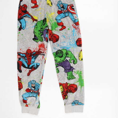 Marvel Boys Multicoloured Superhero Pyjama Pants 8-9 Years