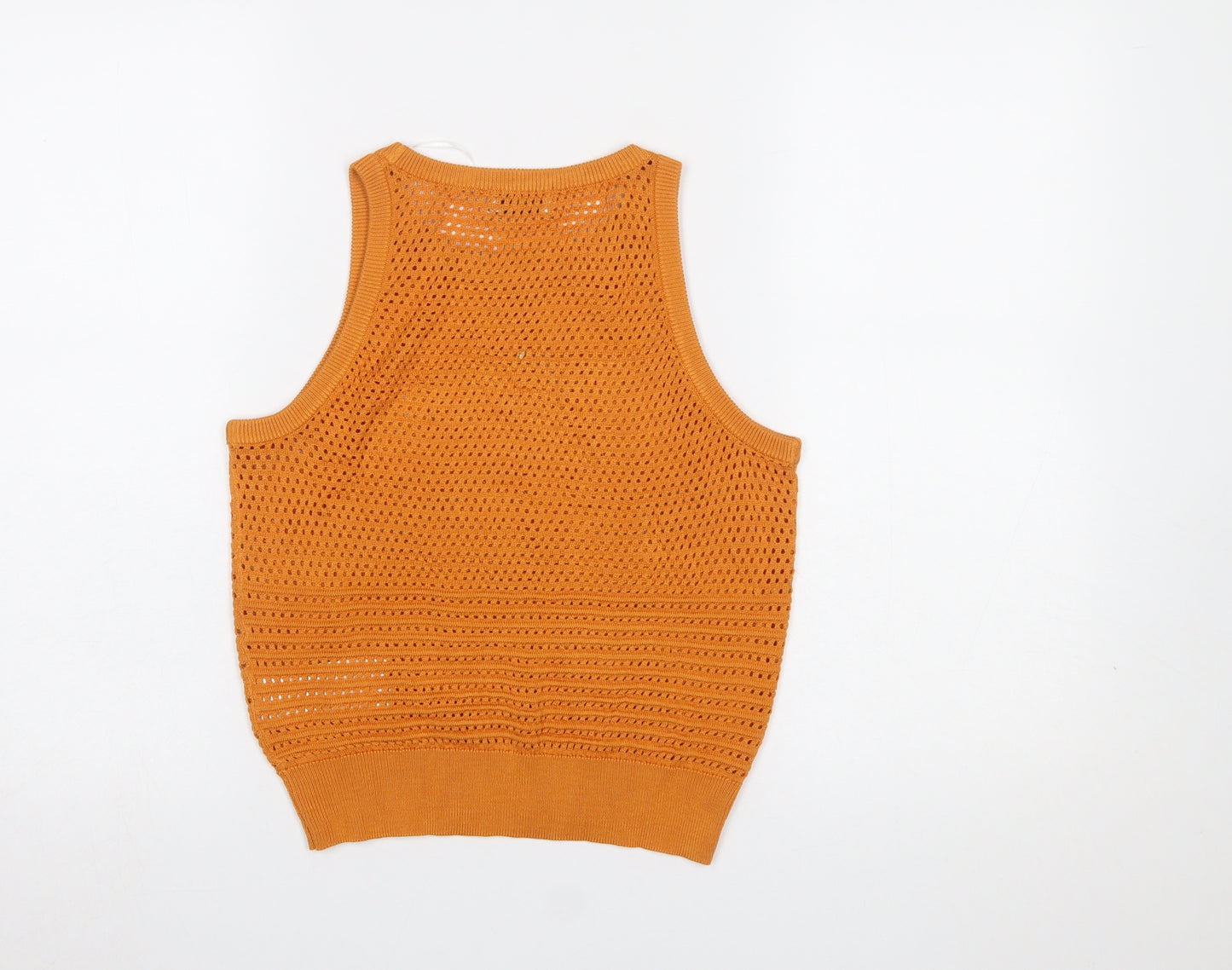 Jacqueline de Yong Women’s Orange Knit Tank Top XS