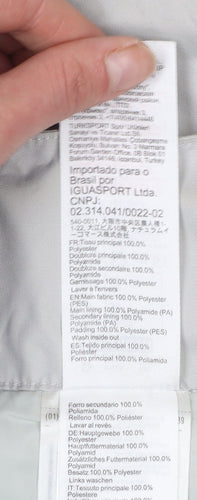 Decathlon Women’s Grey Snow Pants Size 10 Waterproof Lined Trousers