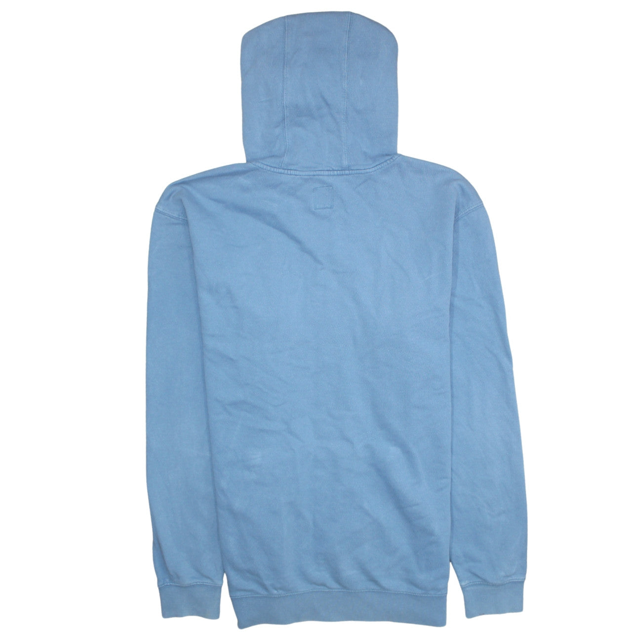 Vans Men Blue Pullover Hoodie Medium Graphic Fleece Sweatshirt