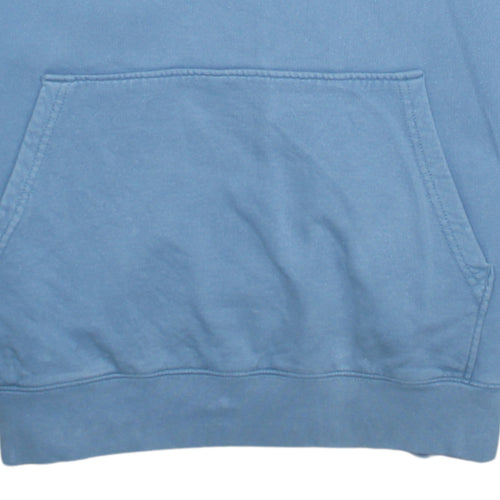 Vans Men Blue Pullover Hoodie Medium Graphic Fleece Sweatshirt