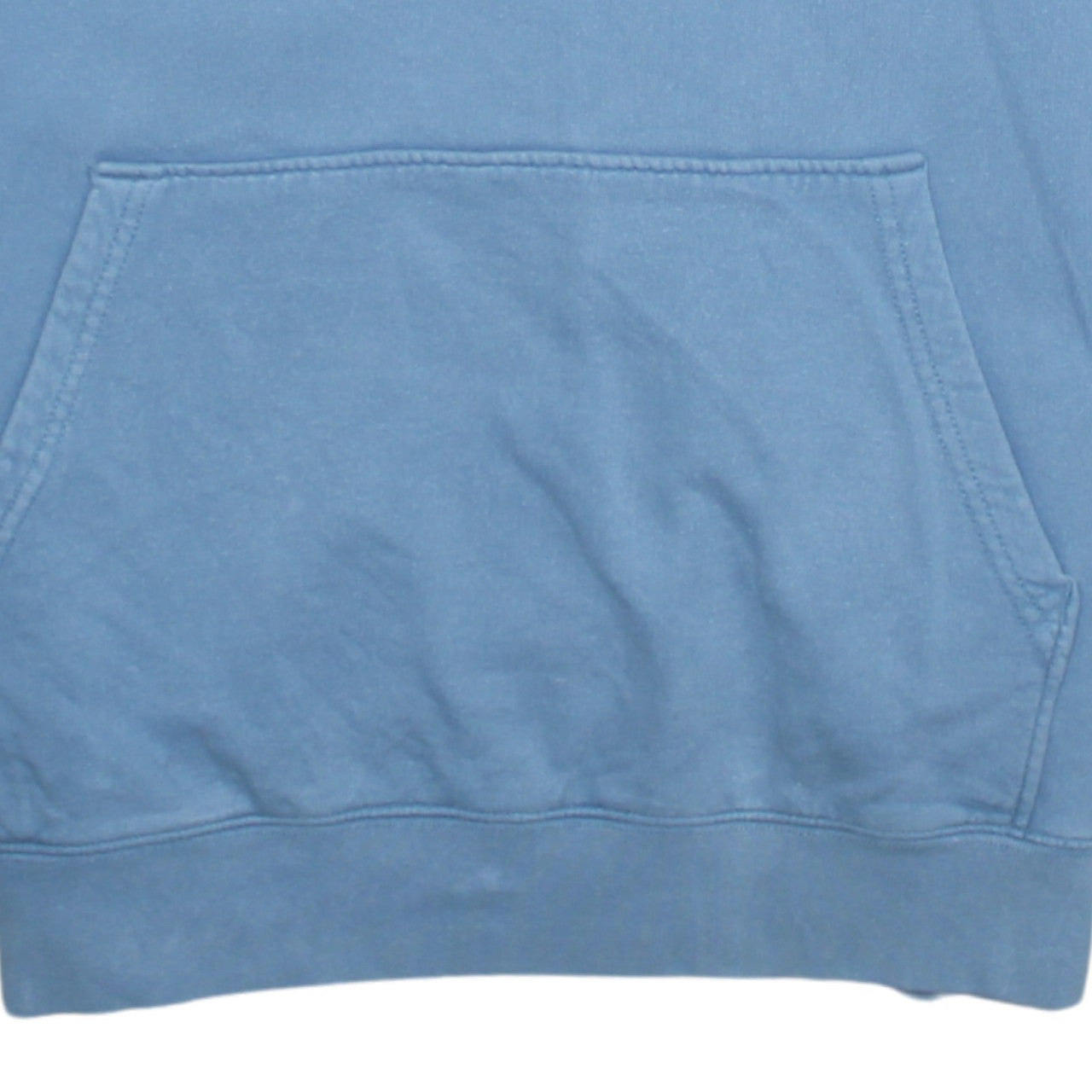 Vans Men Blue Pullover Hoodie Medium Graphic Fleece Sweatshirt