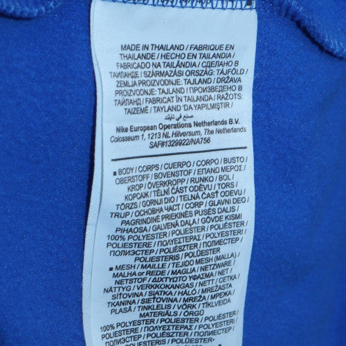 Nike Men's Blue Dri-FIT 1/4 Zip Athletic Sweatshirt Size L
