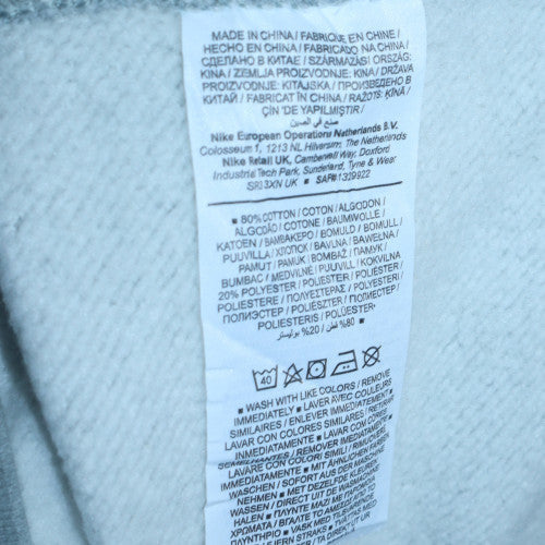 Nike Men's Grey Crew Neck Pullover Sweatshirt M Regular Fit