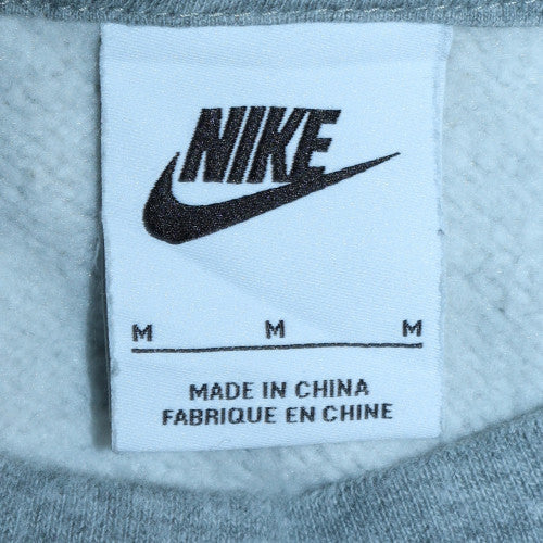 Nike Men's Grey Crew Neck Pullover Sweatshirt M Regular Fit