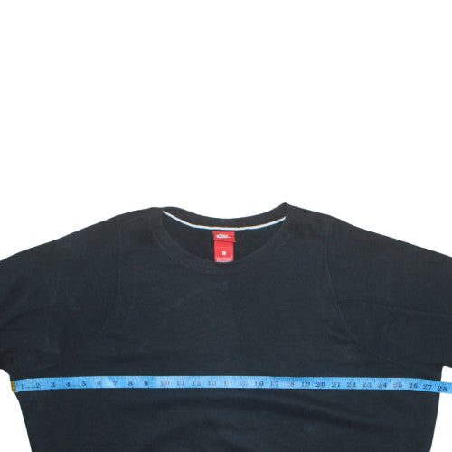 Nike Women's Black Cotton Pullover Sweatshirt Size L