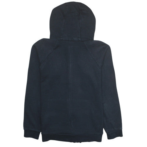 Under Armour Womens Black Small Full Zip Hoodie Cotton Blend