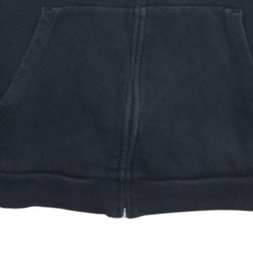 Under Armour Womens Black Small Full Zip Hoodie Cotton Blend