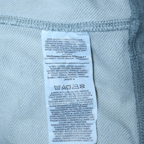 Nike Men's Grey Regular Fit Crew Neck Cotton Sweatshirt M