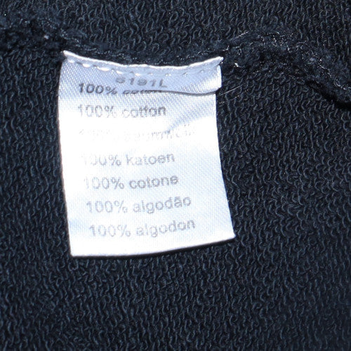 Lacoste Men’s Black Cotton Pullover Hoodie M Classic Logo