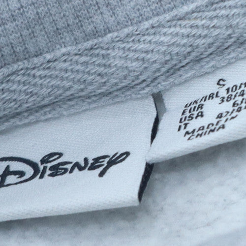 Disney x Primark Women's Grey Mickey Sweatshirt Size S 10/12 Crew Neck Pullover