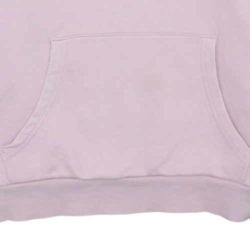 U.S. Polo Assn. Women Pink Pullover Hoodie Size M Cotton Blend