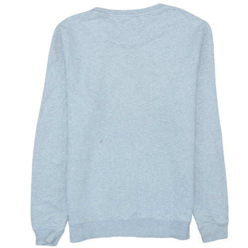 Tommy Hilfiger Men's Grey Cotton Crew Neck Pullover Sweatshirt M