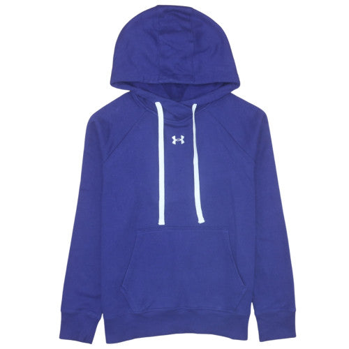 Under Armour Men's Blue Pullover Hoodie S Relaxed Fit Fleece
