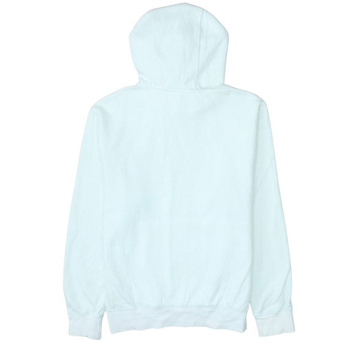 Nike Women’s White Pullover Hoodie Small Cotton Blend Soft Fleece