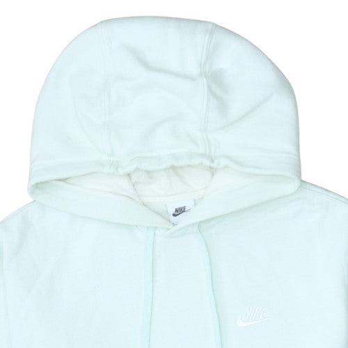 Nike Women’s White Pullover Hoodie Small Cotton Blend Soft Fleece